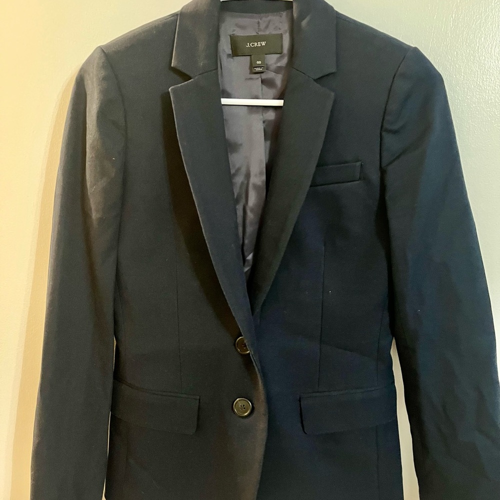 J. Crew Women's Dark Blue Sport Coat